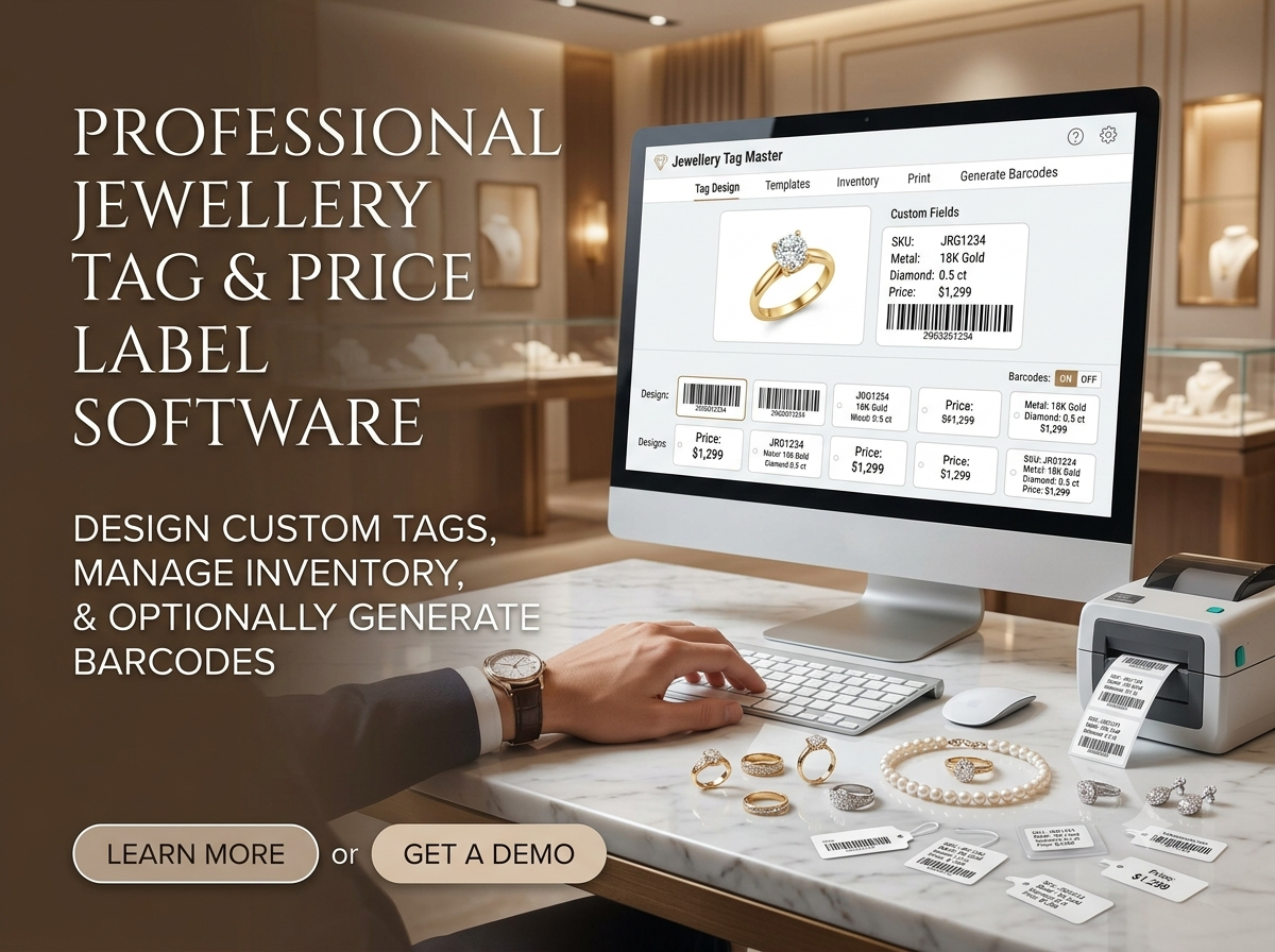 Jewellery Tagging Software